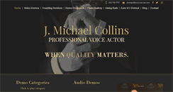 Desktop Screenshot of jmcvoiceover.com